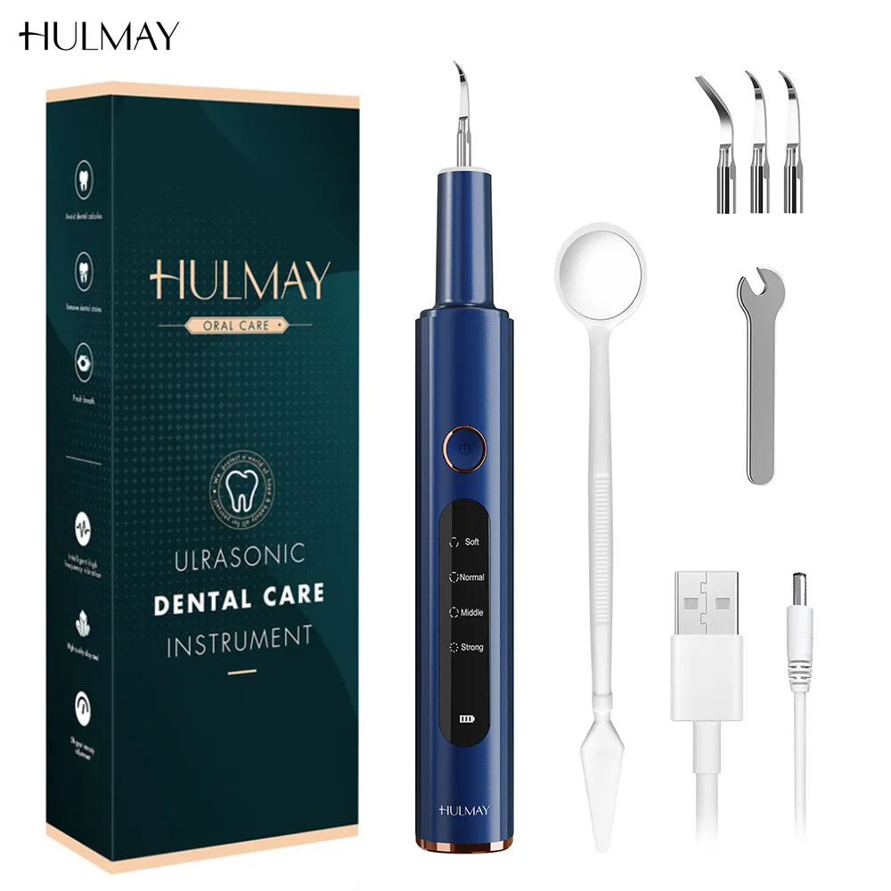 Hulmay Ultrasonic Dental Scaler For Teeth Tartar Stain Tooth Calculus
