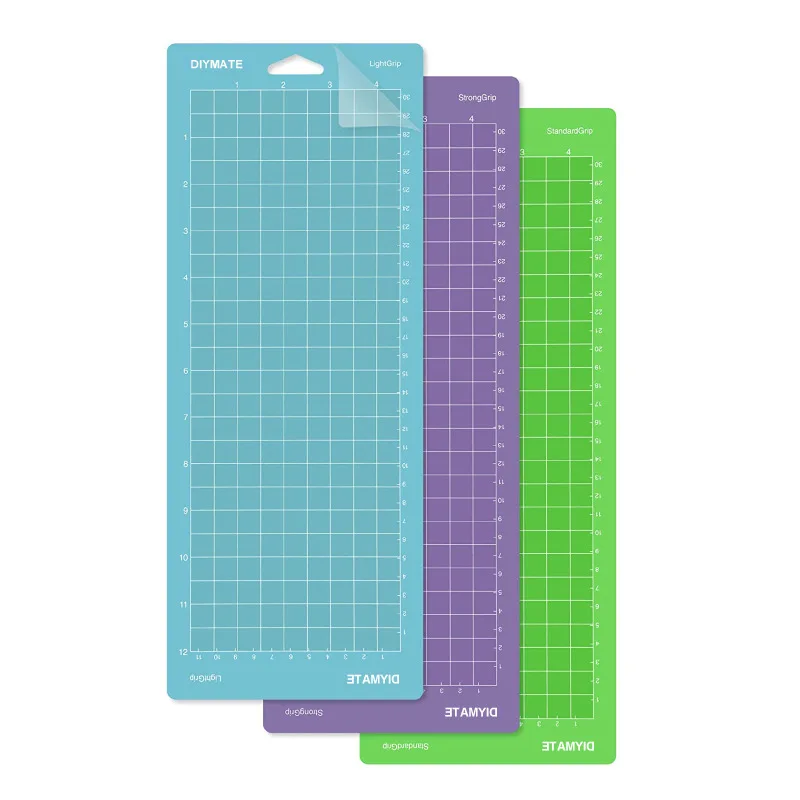 4color Replacement Cutting Mat Adhesive Rubber Pad With Measuring Grid  12*24 Inches Suitable For Silhouette Cricut/cameo Plotter