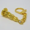 Feng Shui Bejeweled Five Element Pagoda Amulet Keychain 5