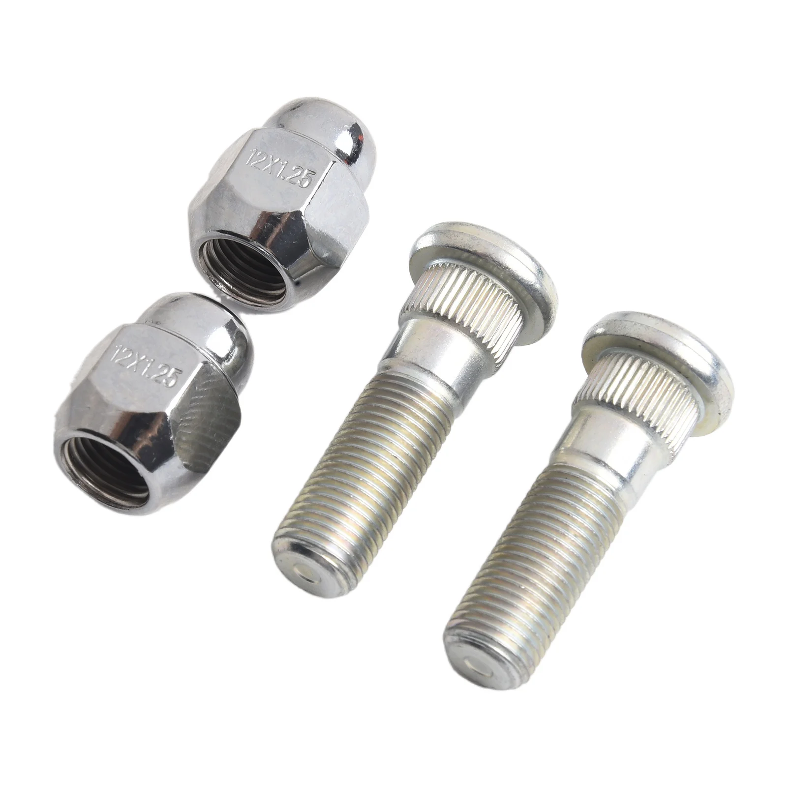 Car Wheel Hub Ring M12*1.25 Wheel Hub Bolt Stud & Nut SET for Forester 2009-28365FE001 & 28171AJ000 for Ascent for BRZ 2013 -