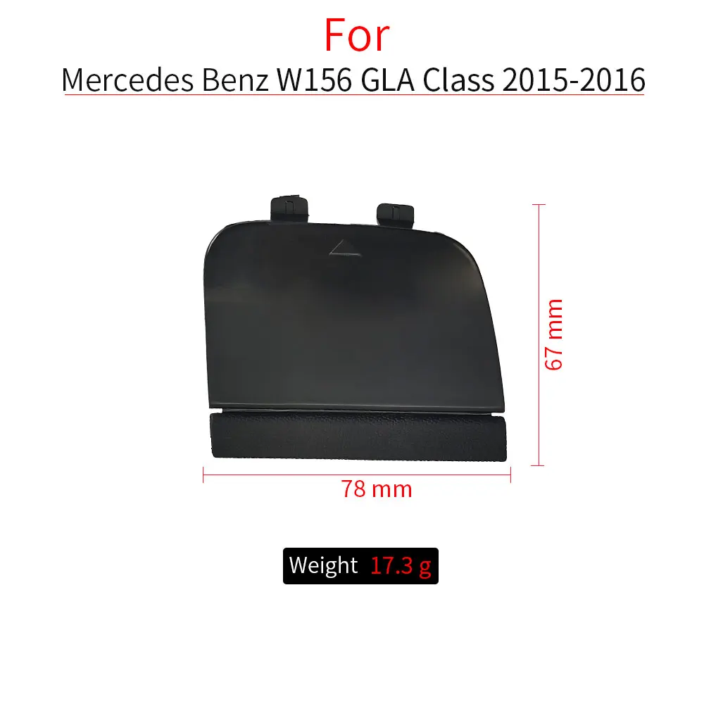 For Mercedes W156 Car Front Tow Cover Bumper Tow Eye Cap Cover For Benz GLA Class GLA200 GLA220 GLA45 AMG 2013- 1568850722