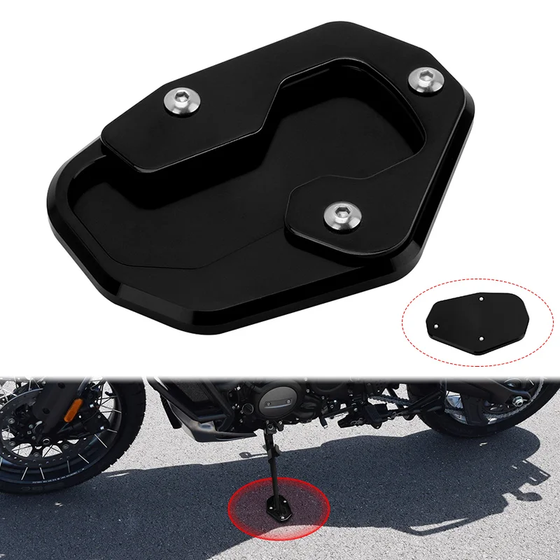 Motorcycle Accessories Kickstand Extension Plate Foot Side Stand