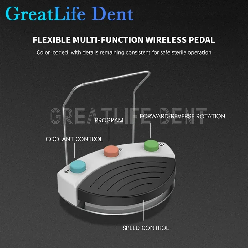 GreatLife Dent نظام محرك جراحي للأسنان بدون فرش دو...