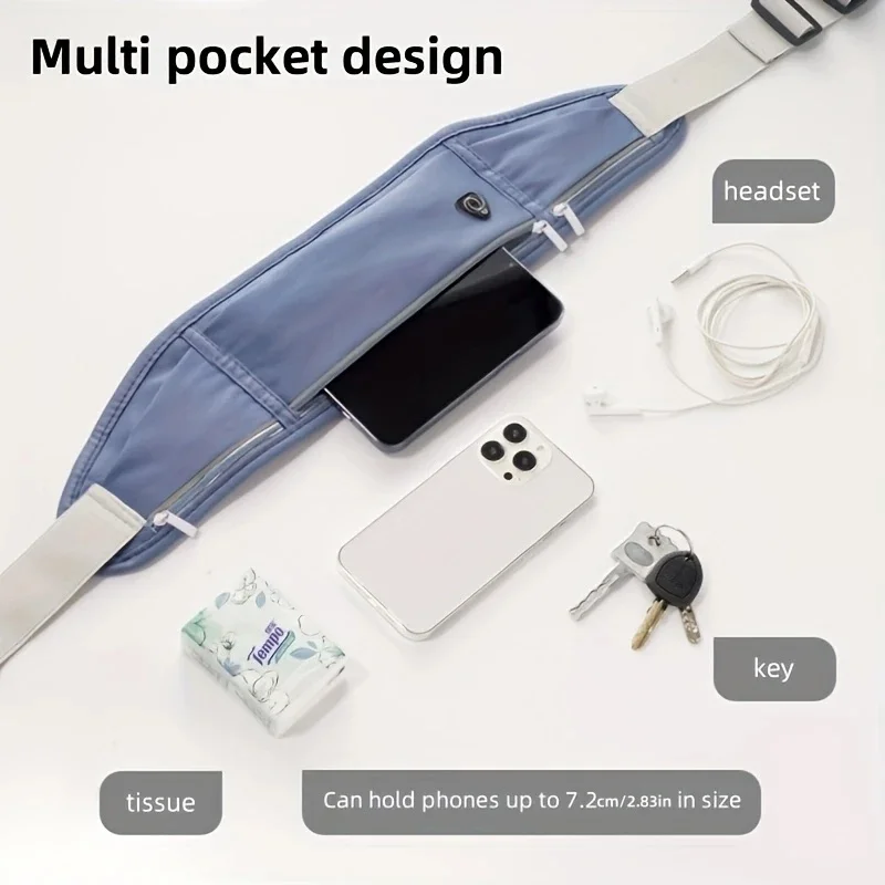 Running Waist Bag Men Women Invisible Elastic Running Belt Multifunction Sports Mobile Phone Waist Belt Bag Gym Fitness Marathon 3 Running Waist Bag Men Women Invisible Elastic Running Belt Multifunction Sports Mobile Phone Waist Belt Bag Gym Fitness Marathon 3