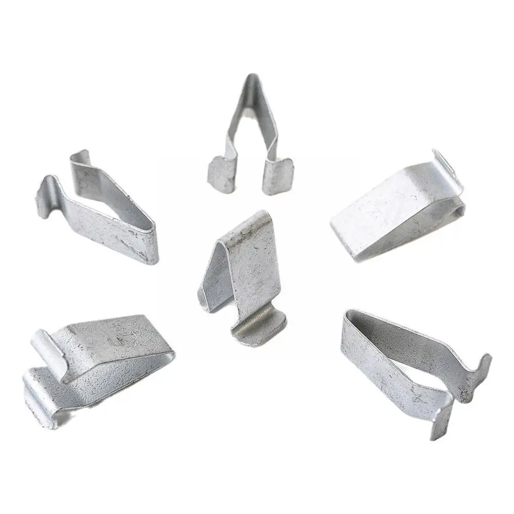 Clips de sujeción de Metal para puerta de coche, retenedor de puerta trasera, para VW Seat, AUDI A4, A6, 6, 10/20 piezas