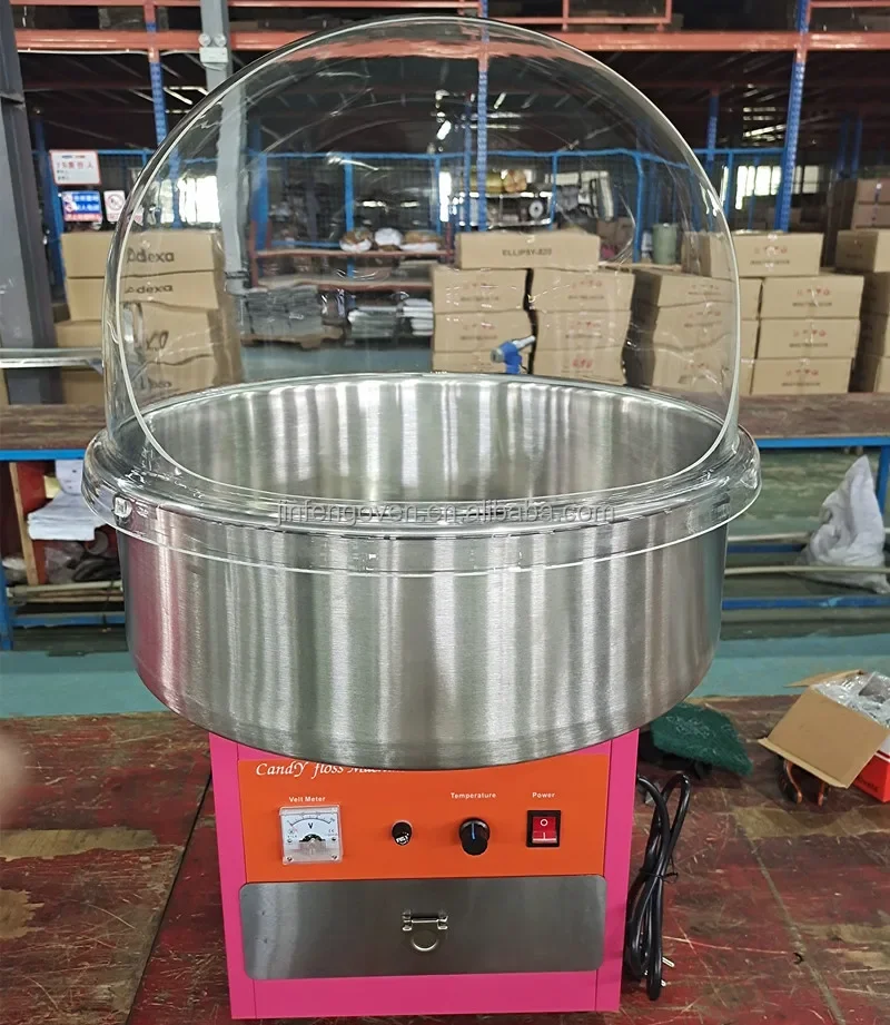 Professional Industrial Gas and Electric Flower Cotton Candy Machine /popcorn and Candy Floss Machine 3