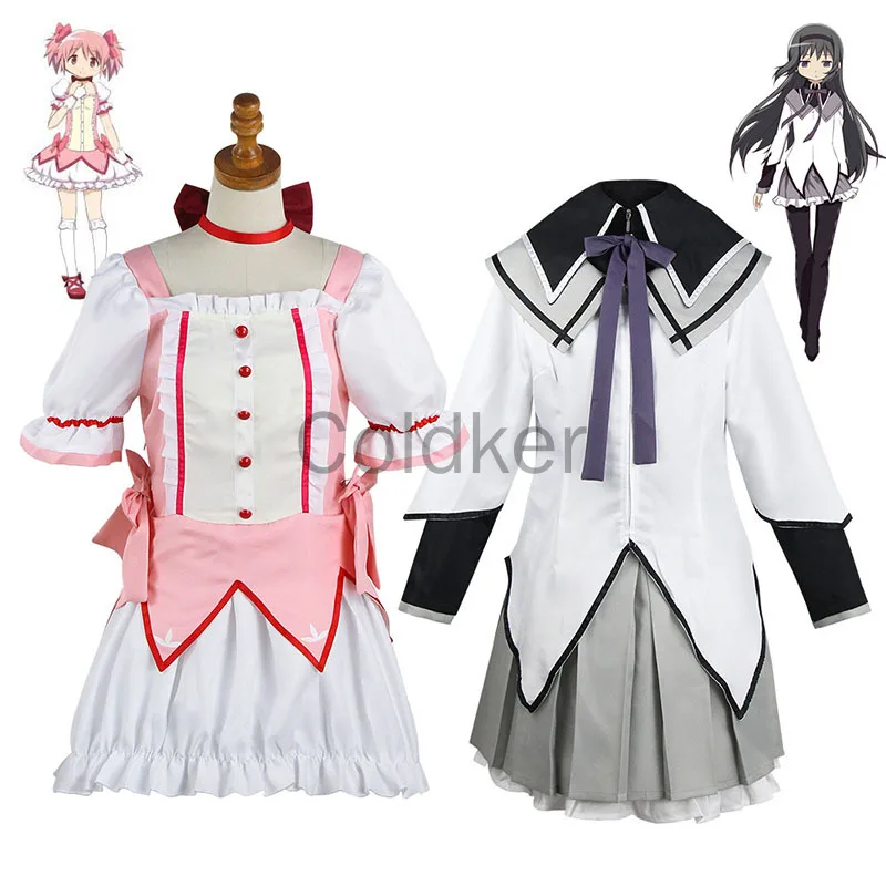 Cartoon Uniform Battle Suit Game Anime Cosplay Costumes Kawaii Girl Lolita Dress Bowknots Short Party XS-3XL |