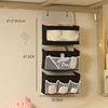 Multifunctional Dormitory Storage Bag Wardrobe Storage Bag For Store Sundries Fabric Storage Hanging Bag Behind Door-AC82 6