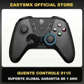 EasySMX 9110 무선 2.4G USB 게임패드, 프로그래밍 가능한 PC 조이스틱 컨트롤러, 컴퓨터 윈도우, PS3, 안드로이드 스마트 TV, TV 박스용