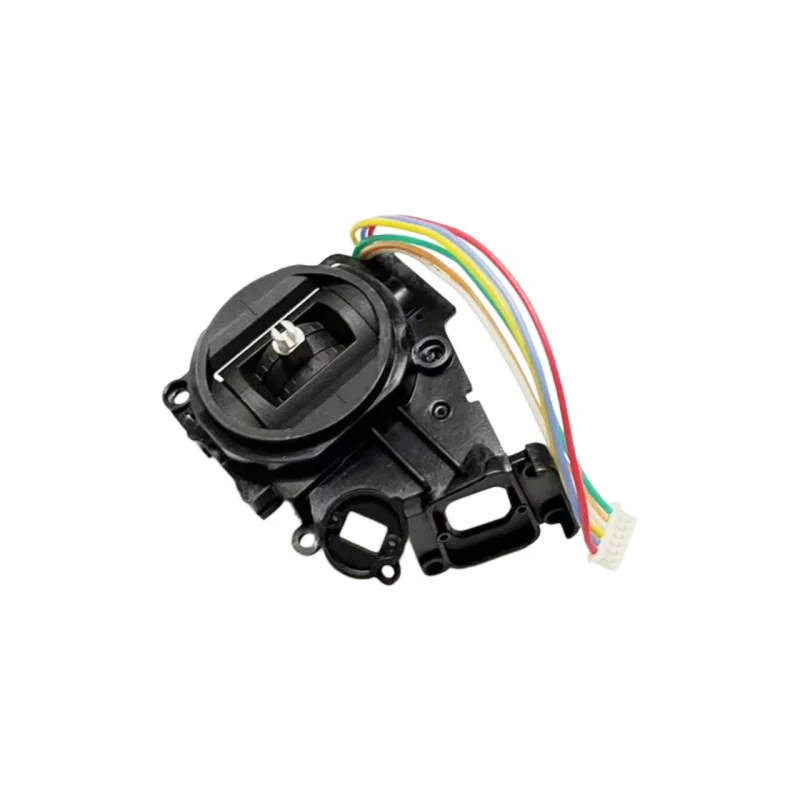 Télécommande DJI T40 T20P T25 T50 posée sur fond vert, symbole de l'agriculture de précision.