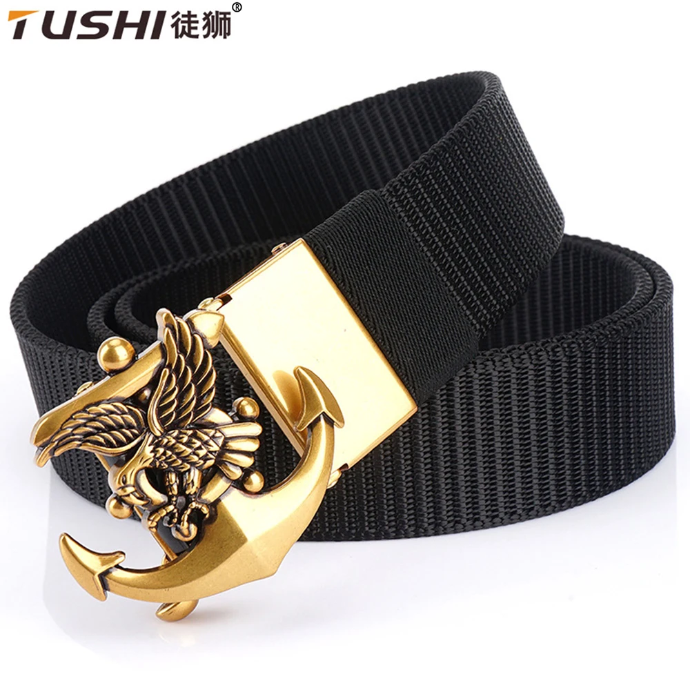 TUSHI New Men Belt Army Outdoor Tactical Multi Function Combat Survival High Quality Marine Corps Canvas Nylon Male Luxury tushi men s belt outdoor hunting tactical multi function combat survival high quality marine corps canvas for nylon male luxury