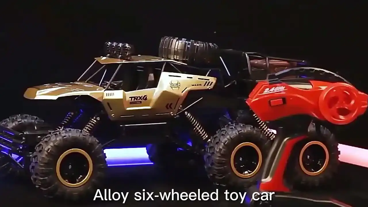 オーバーサイズ46cm 2.4gラジコンオフロード車,RC 6wd高速車