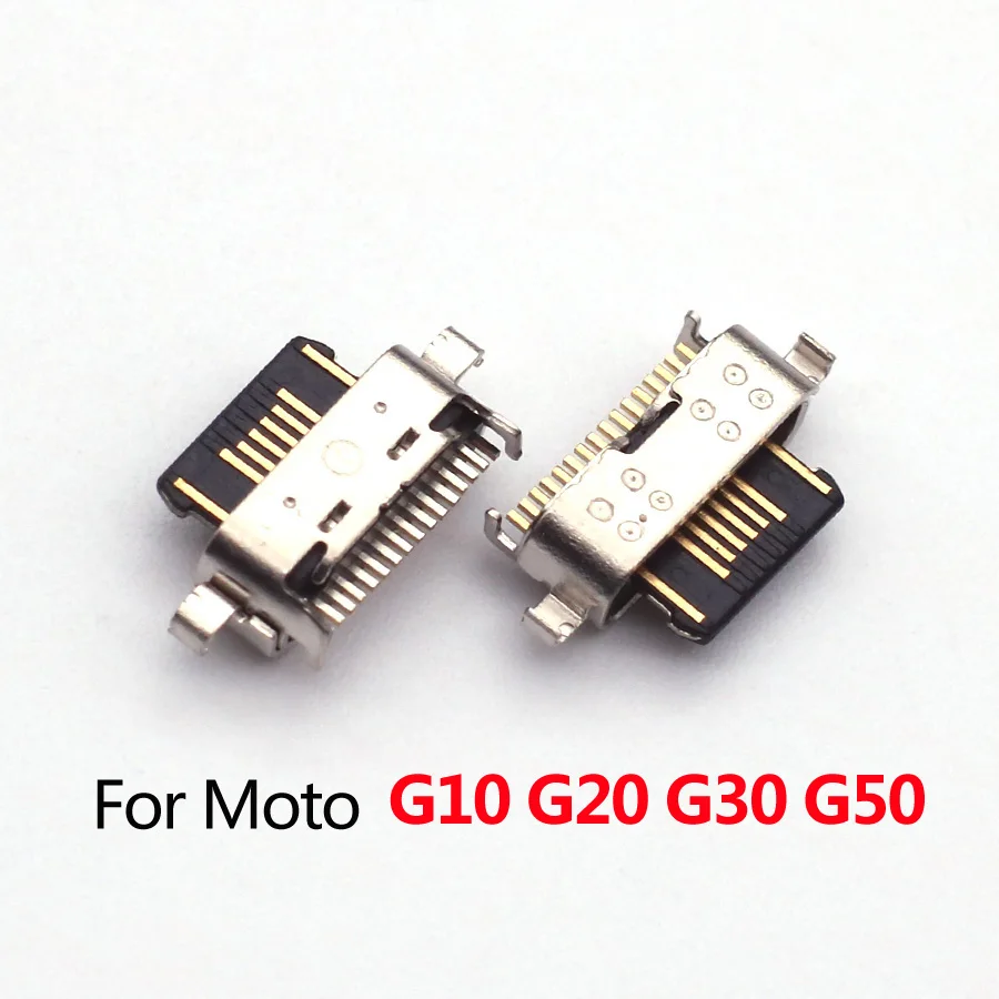 10-Pack USB Charging Port Dock Socket Plug Charger Connector Replacement
