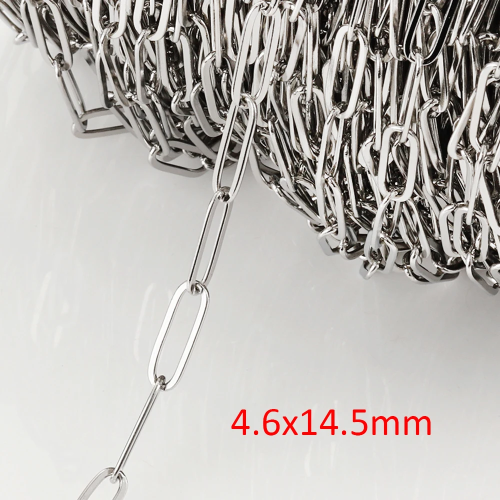 Edelstahl-Rohrperlenkette In Gold - Perfekt Für DIY-Schmuck Und Halsketten
