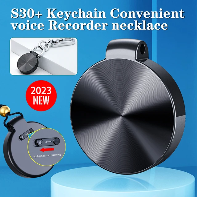 Spy Voice Recorder in Necklace Hidden Keychain Audio Recording Device 32GB  12 Hours at Rs 3991 | Spy Camera Keychain in New Delhi | ID: 23658639448