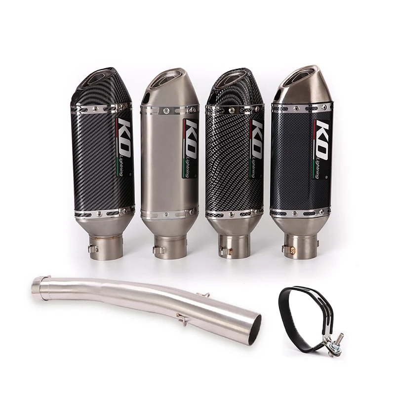 

For Honda CBR600 F4i 01-07 Escape Pipe Link Section Removable Diameter Slip-on Exhaust System Muffler Modified 51MM