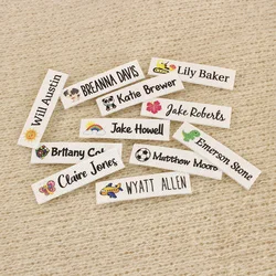 Personalized Organic Cotton Clothing Labels (80 pcs)