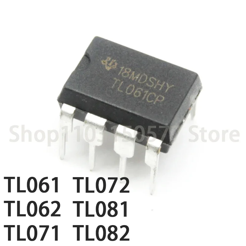 

1 шт. TL061 TL062 TL071 TL072 TL081 TL082CP CN IP ACN ACP IN DIP8
