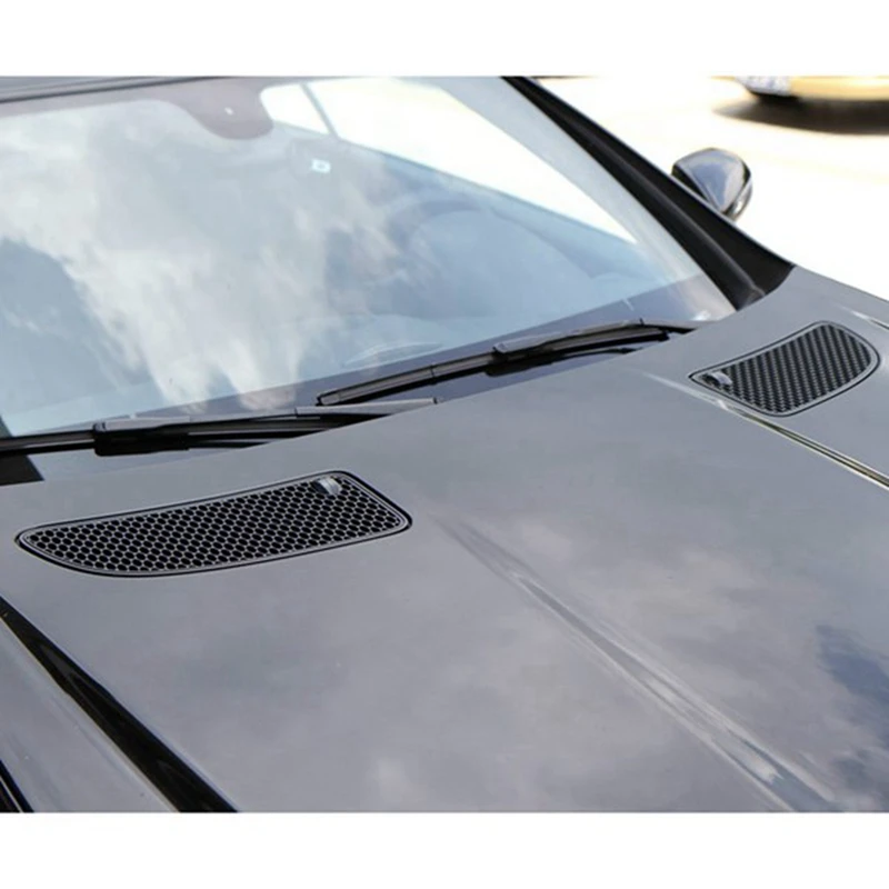메르세데스 벤츠 R171 SLK280 SLK300 SLK350 용 후드 벤트 그릴, 2005-2011 1718800485 1718800385, 1 쌍