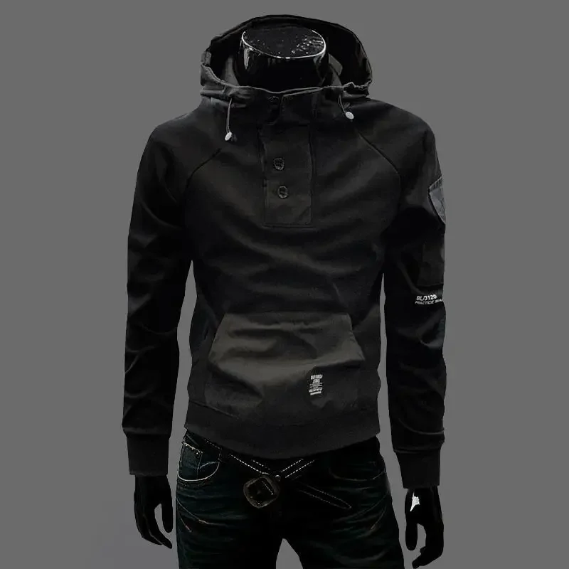 Nuevas sudaderas con capucha para hombre, sudaderas ajustadas de otoño para hombre, sudadera de diseñador de una pieza, lujo, invierno, oferta de bienvenida barata, divertida, emo