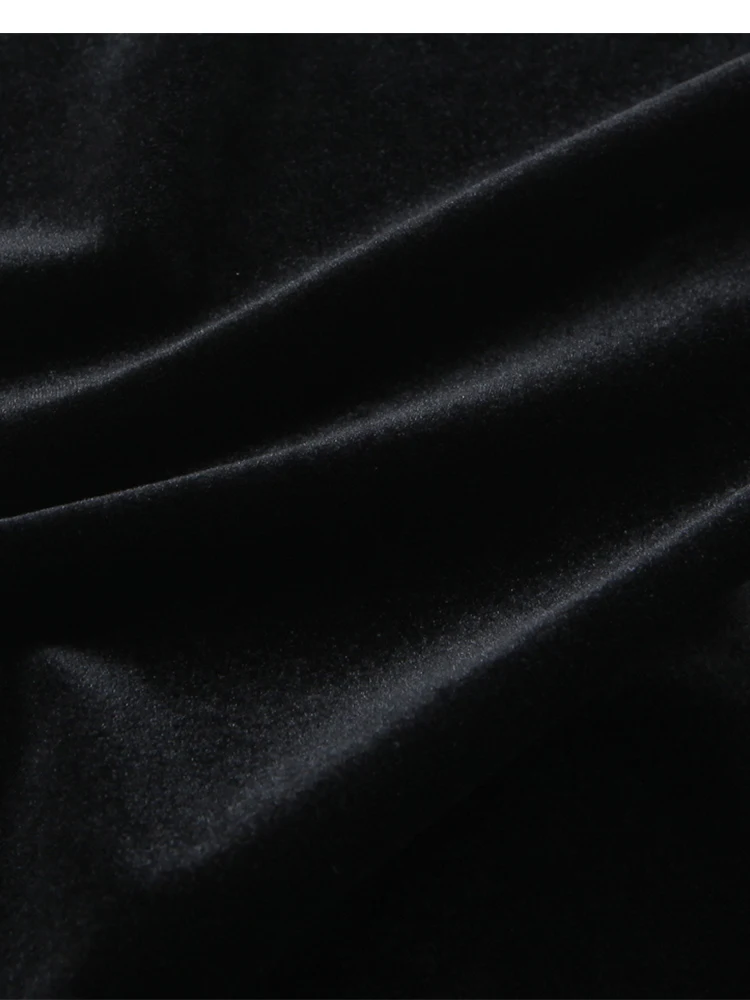 Sexy Lace Splice Skirts Women Summer New Fashion Velvet Asymmetric Hem Skirts For Women Elegant High Waist Party Skirts ﻿