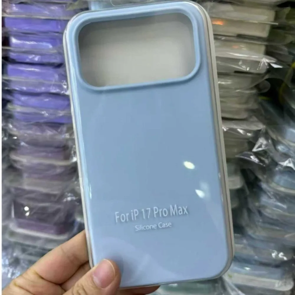 Premium Liquid Silicone Soft Case with Wireless Charging Support