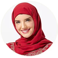 ETOSELL Women Muslim Hijabs Scarf Head Hijab Wrap Green Full Cover-up Shawls Headband