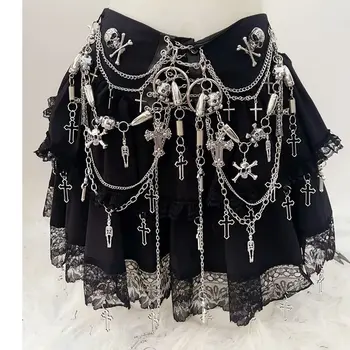 y2k Short skirts Punk Short skirts  Short Gothic Short skirts harajuku  Short skirts gothic clothes y2k clothes y2k fashion 1