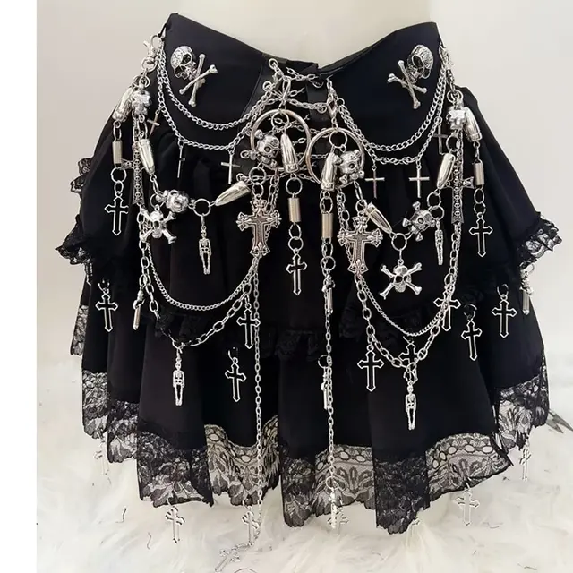 Gothic Metal Skirt 1