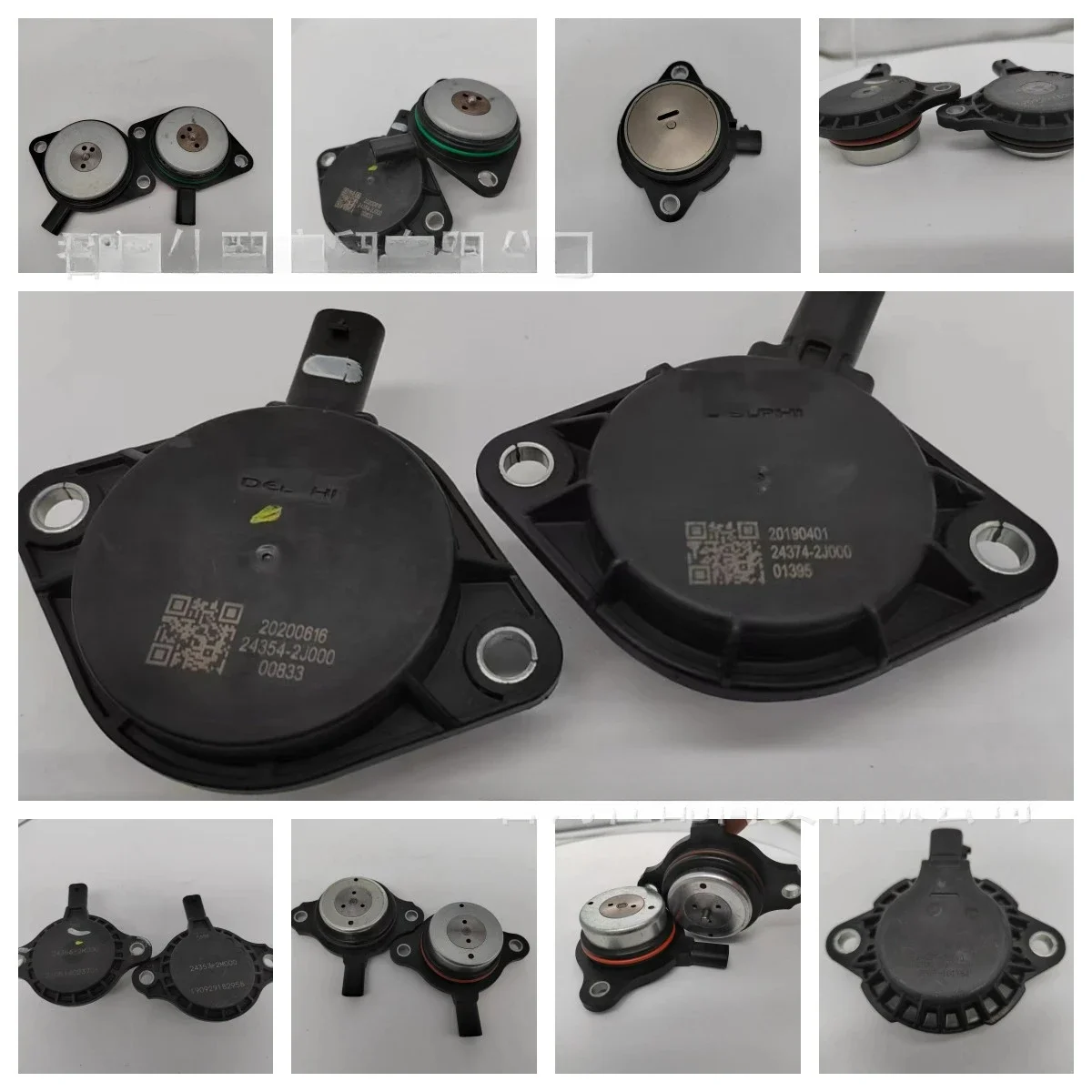 The VVT actuator of variable timing solenoid valve for intake and exhaust is applicable to 24354-2J000 24375-2M000.
