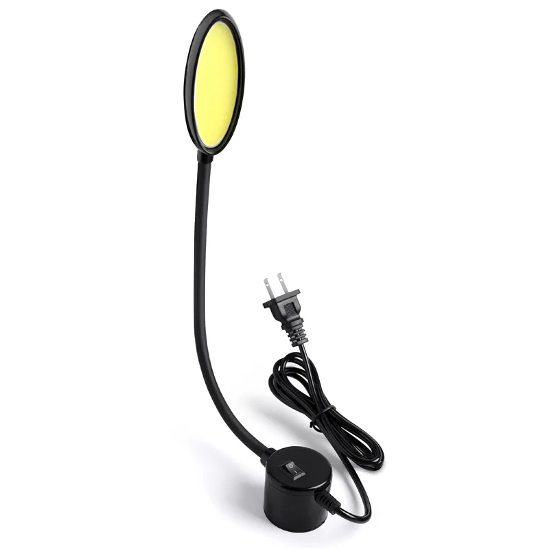 EU/US Plug Sewing Machine Light Industrial 6W/8W High Brightness Flexible Work Lamp With Magnetic Base For Workbench Lathe Drill led work light sewing machine lighting lamp sewing machine light
