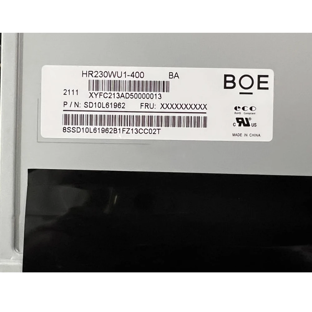 오리지널 23인치 FHD 95PPI 30핀 LCD 모니터 패널 IPS 1920x1080P 75Hz HR230WU1-400 AIO LCD 스크린