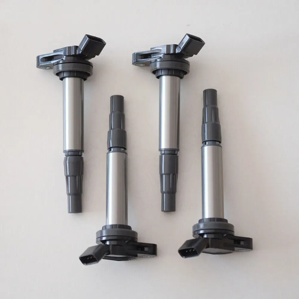 Ignition Coil Igniter Car Ignition Parts Ignition Device 4PCS Ignition Coils 90919-02258 Fit For 2009 Toyota Corolla Prius 1.8L