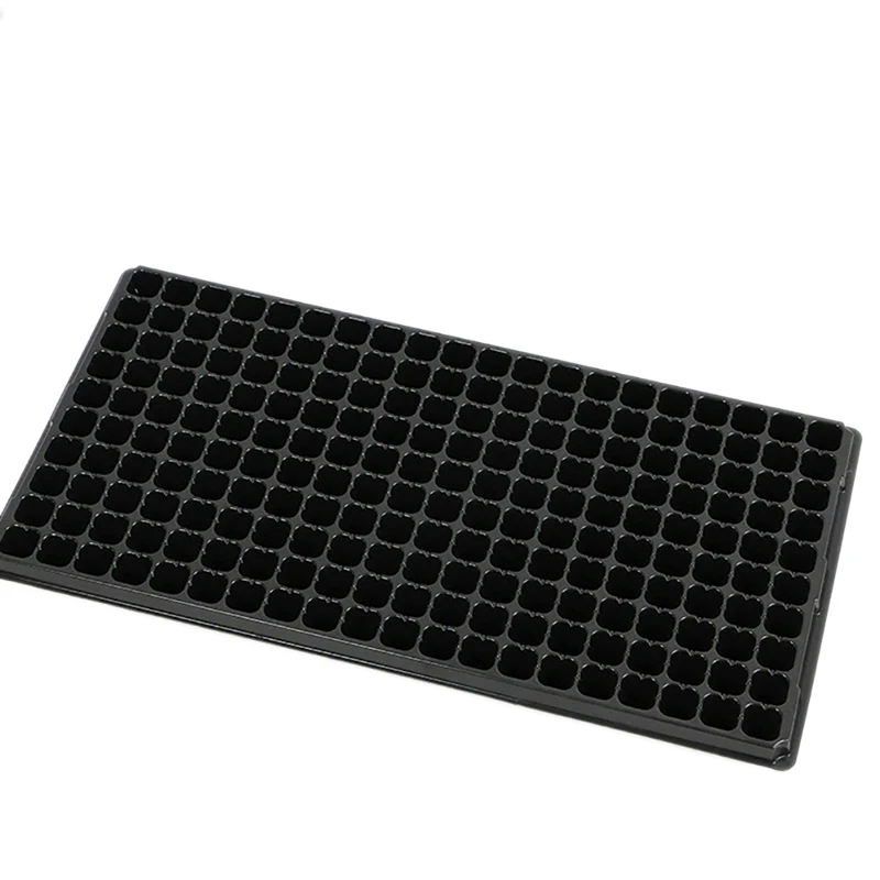 

1 PC 200Holes Seedling Tray Porous PVC Plastic Seedling Tray Orchard Melon And Fruit Vegetable Cavity Tray High Quality