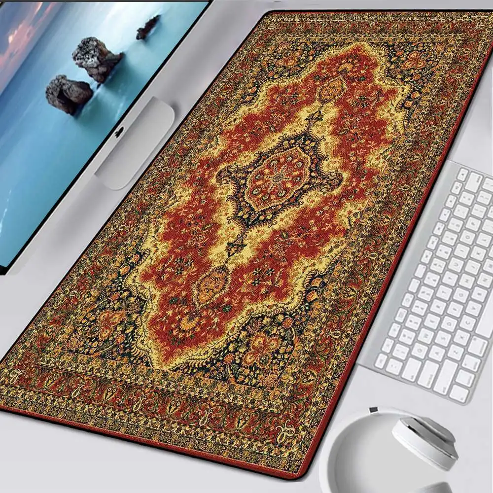 Compre Tamanho persa de tamanho pequeno de qualidade tapete persa tapete  tapete escritório de borracha escritório PC laptop jogos mousepad moda