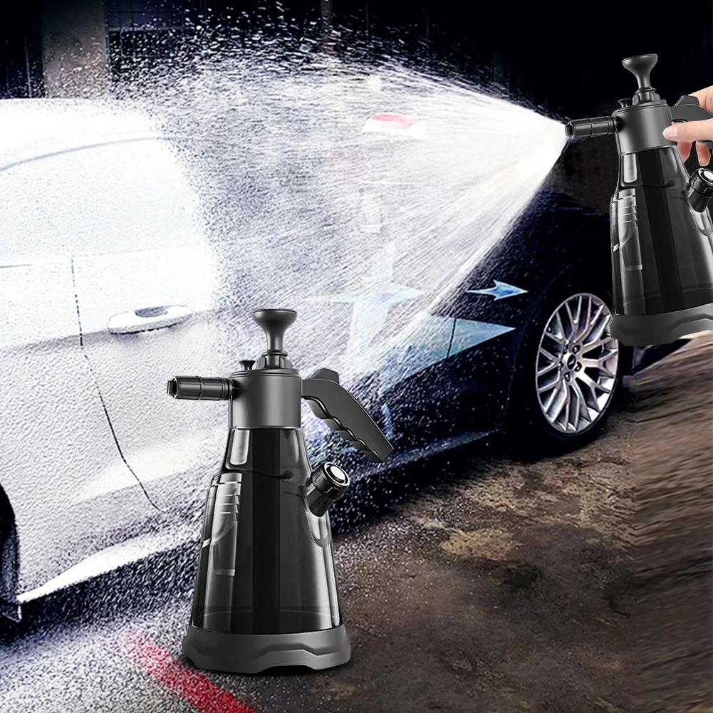 2.3L/0.4L Air Pressure Snow Foam Sprayer Hand Pump Foam Sprayer Handheld Car Washing Spray Bottle Car Detailing Cleaning Tools 4