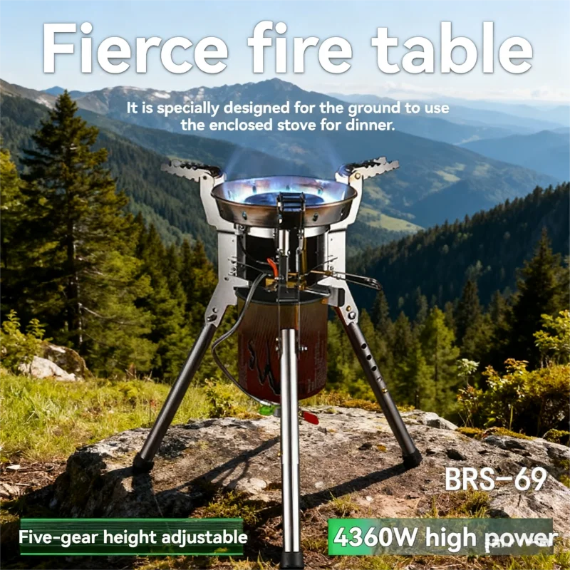 BRS Outdoor Gas Stove Camping Picnic