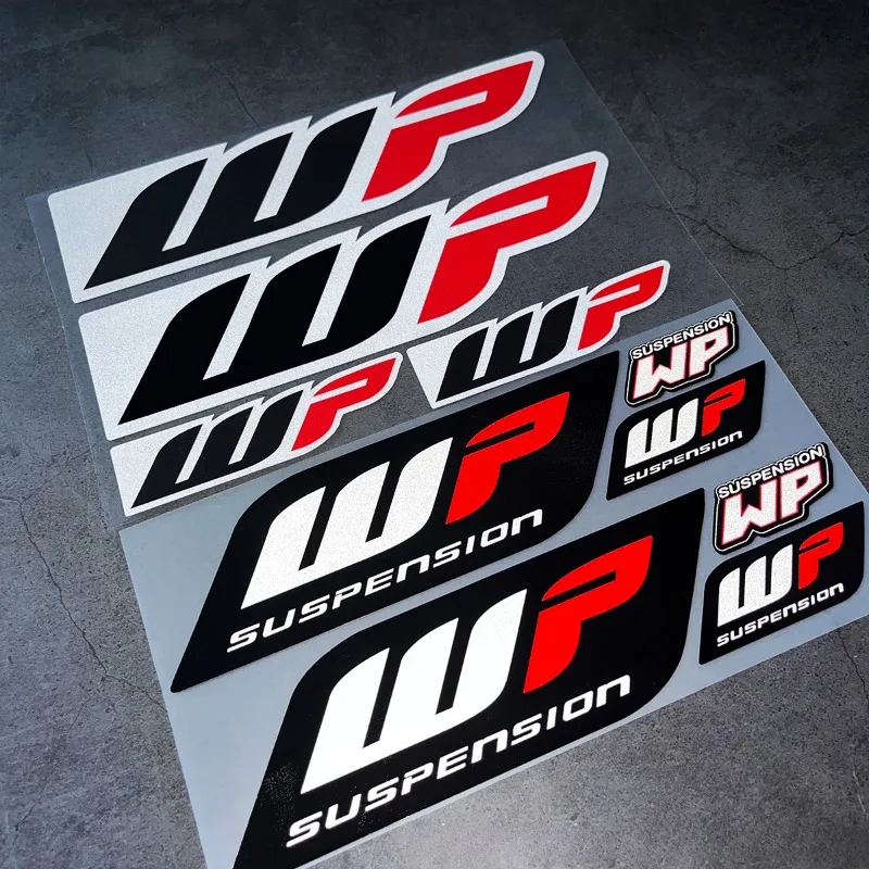 Reflective Suspension Sticker Motorcycle Accessories Shock Absorber Decals Waterproof Ornaments For ktm KONDA SUZUKI KAWASAKI