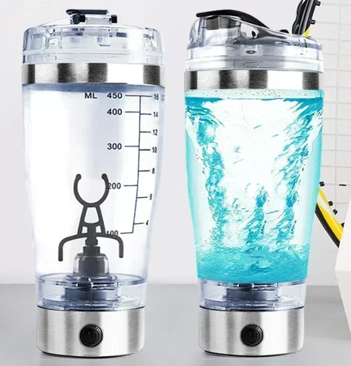 Description Picture 3 of item600ml Electric Protein Shake Stirrer USB Shake Bottle Milk Coffee Blender Kettle Sports and Fitness Charging Electric Shaker Cup