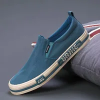 Mens Casual Shoes Ice Silk Cloth Shoes Loafers Sneakers 2024 New Breathable Flat Walking Shoe Classic Vulcanized Shoes for Men 1