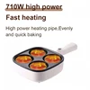 Multifunctional Electric Crepe Maker Egg Hamburger Baking Pot Breakfast Cooking Machine Omelette Grill Pancake Frying Pan Oven 3