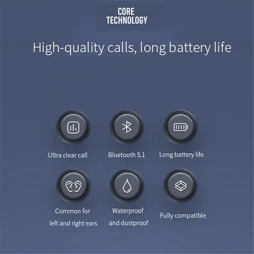 New V9 Wireless Bluetooth Earphone with HIFI Stereo HD Mic Handsfree Headset Stereo Headphones For Samsung iPhone Xiaomi Earbuds - Image 6