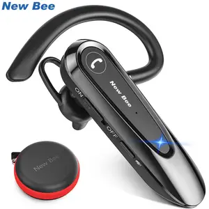 New Bee M51 Wireless Bluetooth Headset Earphones 5.2 Headphone with  Dual-Mic CVC8.0 Noise Cancelling Handsfree Business Earbuds - AliExpress