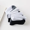 5 Pair Spring Autumn Children Socks 100% Cotton Girl Boy Baby Warm Soft White Black Gray For Winter 1-12 Year Kids Student Socks 6