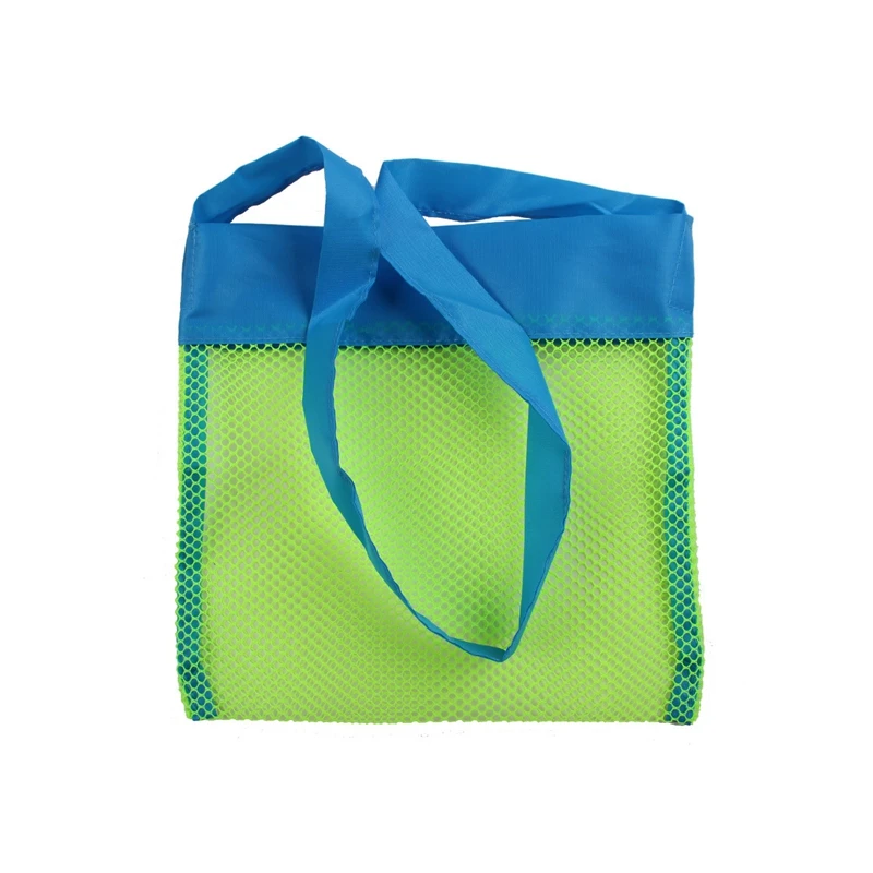 

Children Sand Away Protable Mesh Bag Kids Toys Storage Bags Swimming Large Beach Bag for Towels Women Cosmetic Makeup Bag
