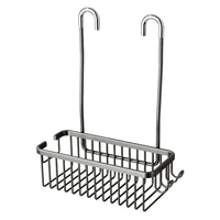 Stainless Steel Bathroom Shower Rack With Hanger Convenient And Practical Small Bathrooms 1