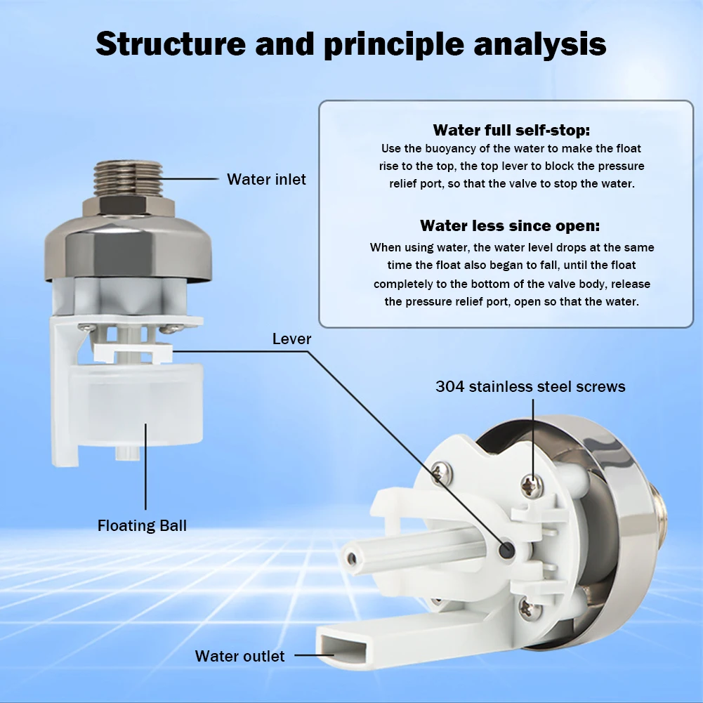Stainless Steel Automatic Water Level Control Valve