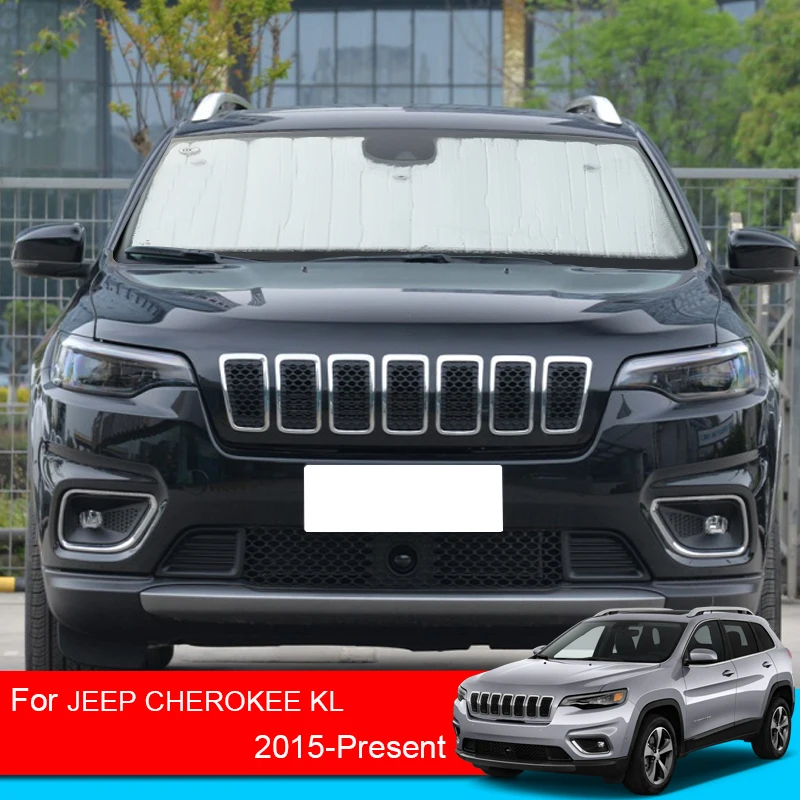 

Для JEEP CHEROKEE KL 2015-2025 автомобильные солнцезащитные очки УФ Защита боковые окна занавес солнцезащитный козырек лобовое стекло внутренний аксессуар