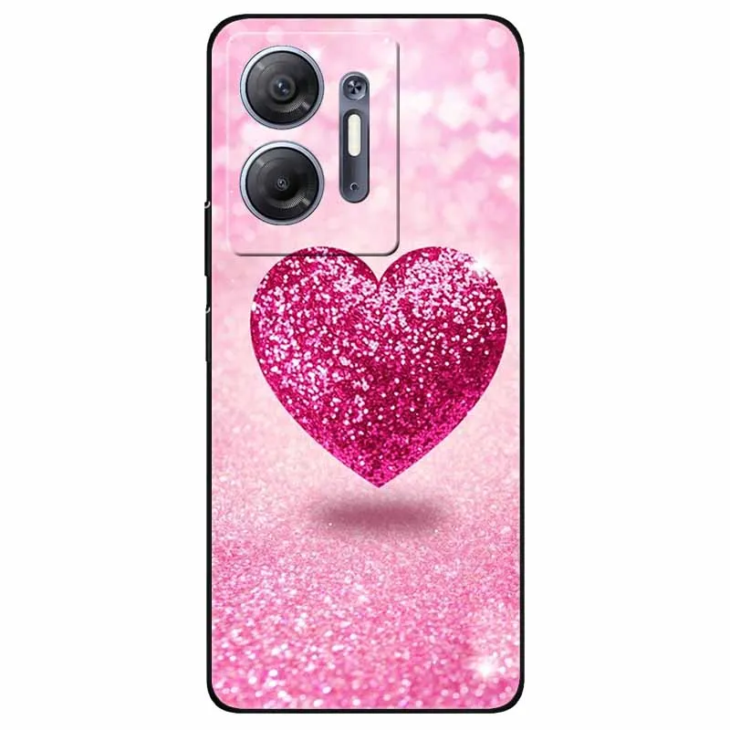 Lovely Silicone TPU Soft Phone Cover - Shockproof  Shell with Cute Cat Design