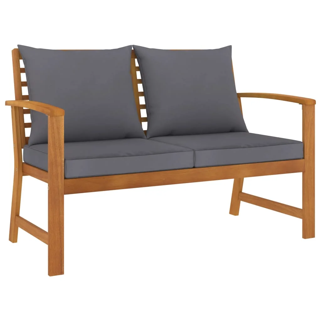 Patio Outdoor Bench Deck Outside Porch Furniture Balcony Lounge Home Decor 47.2